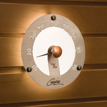 Rundt hygrometer for 2-4 mm fibere